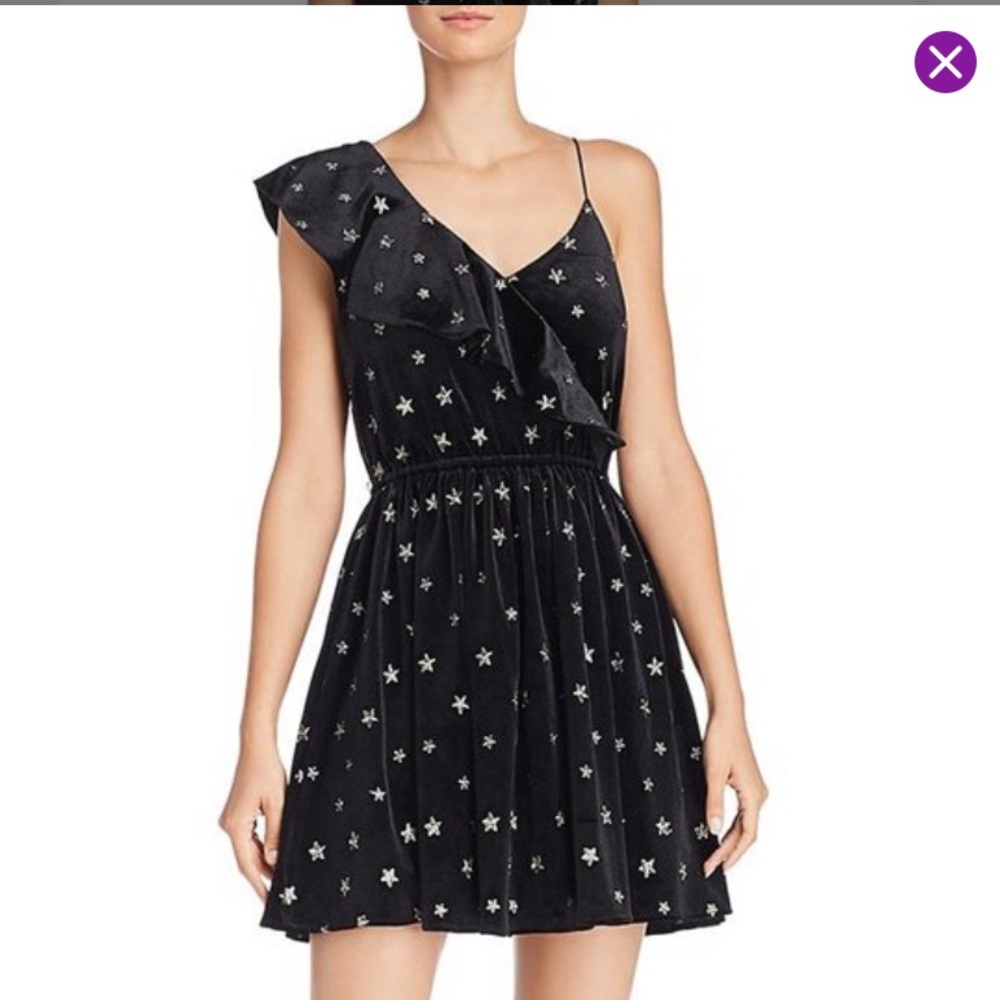 Black Asymmetrical Dress